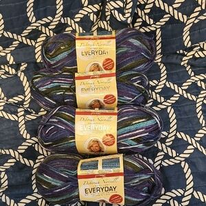 Premier Everyday Yarn - Purple and Green